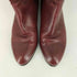 ジルサンダー JIL SANDER NAVY ブーツ ショート ローヒール レザー スエード レディース JPN:23