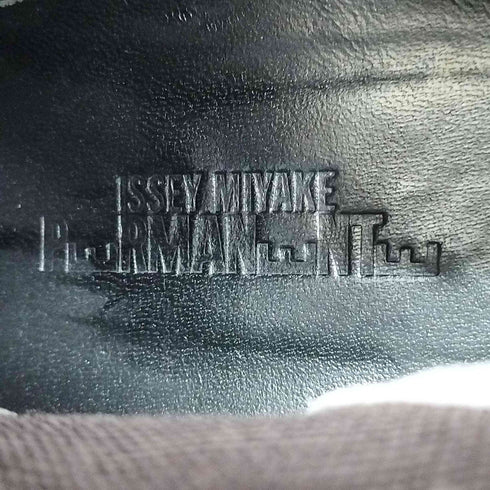 イッセイミヤケ ISSEY MIYAKE ペルマネンテ PERMANENTE ブーツ ショート レザー 切替 レースアップ レディース JPN:23