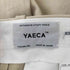 ヤエカ YAECA ストレートパンツ チノパン タック メンズ 30