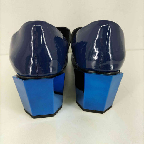 ユナイテッドヌード UNITED NUDE テトラ Tetra Ballet パンプス チャンキーヒール ベルクロ レザー エナメル レディース EUR:35
