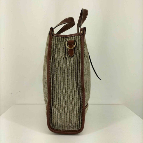 mica della valle ショルダーバッグ ハンドバッグ 2way 切替 茶色 ブラウン /SR24 レディース