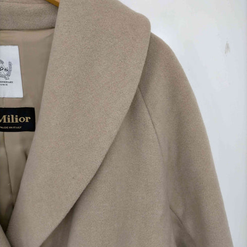 ルーニィ LOUNIE Milior 40TH FLARE WOOL COAT フレアウールコート レディース JPN:38