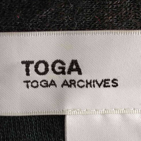 トーガアーカイブス TOGA ARCHIVES フェイクレイヤード ヘンリーネックワンピース レディース