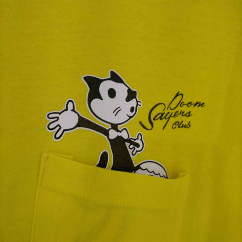 ドゥームセイヤーズ Doom Sayers FELIX CENSORED POCKET T-SHIRT メンズ import:L