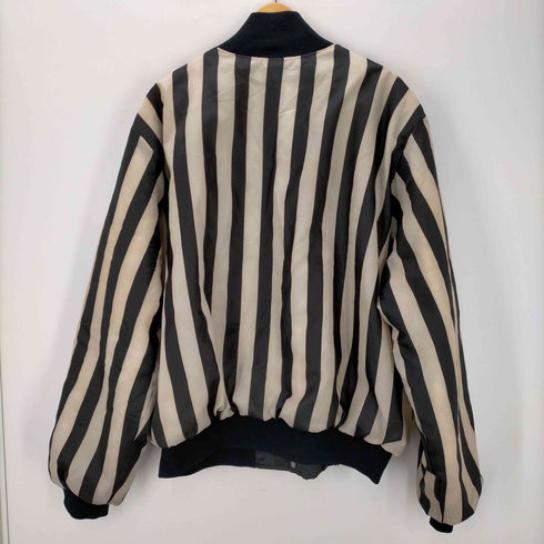 CLIFF KEEN ATHLETIC 90S USA製 VINTAGE ストライプ柄 レフェリージャケット メンズ import:XXL