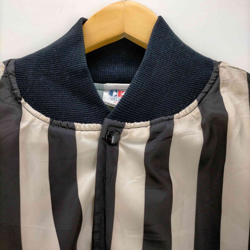 CLIFF KEEN ATHLETIC 90S USA製 VINTAGE ストライプ柄 レフェリージャケット メンズ import:XXL