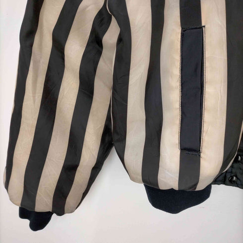CLIFF KEEN ATHLETIC 90S USA製 VINTAGE ストライプ柄 レフェリージャケット メンズ import:XXL