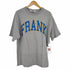 フランク FRANK アーチロゴプリント クルーネック Tシャツ メンズ import:M