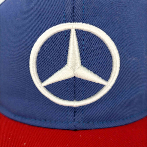 MERCEDES-BENZ 6パネル スナップバック ロゴ刺繍 キャップ メンズ FREE