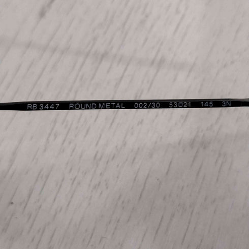 レイバン Ray-Ban ROUND METAL メンズ 53□21