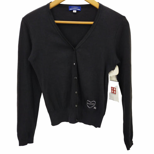 バーバリーブルーレーベル BURBERRY BLUE LABEL コットンカーディガン レディース 38