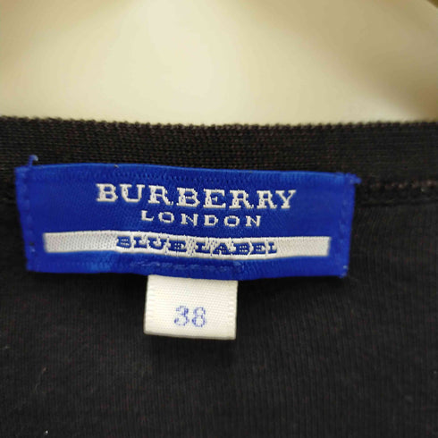 バーバリーブルーレーベル BURBERRY BLUE LABEL コットンカーディガン レディース 38