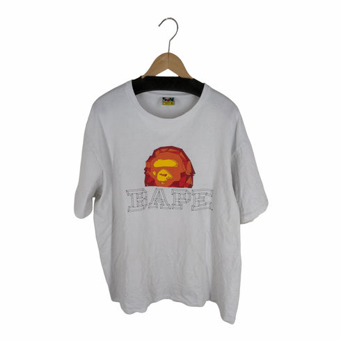 アベイシングエイプ A BATHING APE Polygon Ape Head T-Shirt メンズ JPN:XL