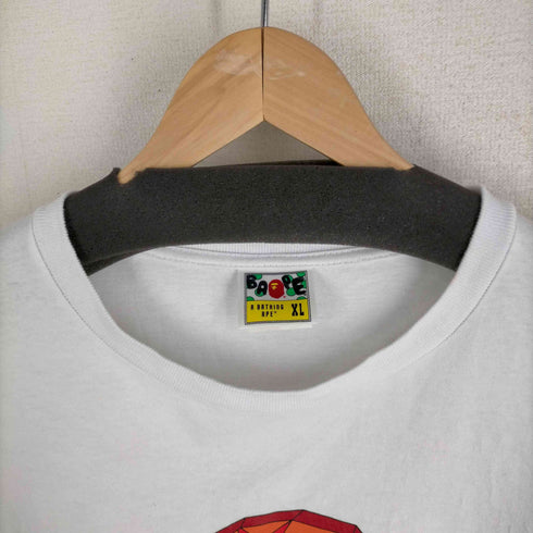 アベイシングエイプ A BATHING APE Polygon Ape Head T-Shirt メンズ JPN:XL