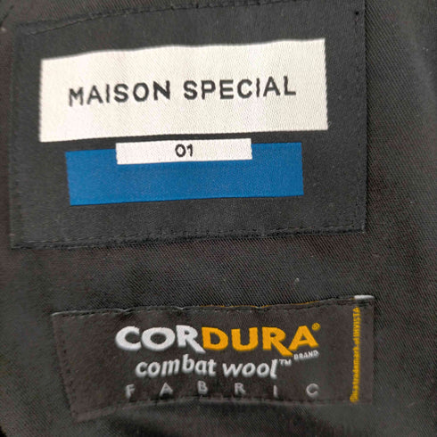メゾンスペシャル MAISON SPECIAL 23SS CORDURA Wool Tow-Tuck Wide Pants メンズ JPN:1