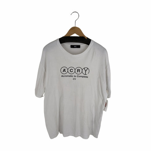 オーワイ OY ロゴプリントクルーネックTシャツ メンズ