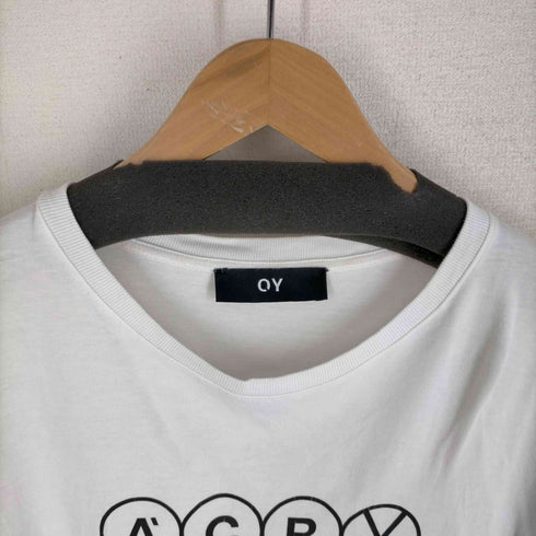 オーワイ OY ロゴプリントクルーネックTシャツ メンズ