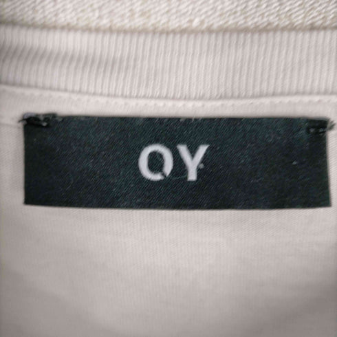 オーワイ OY ロゴプリントクルーネックTシャツ メンズ