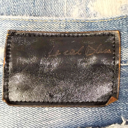 ルシェルブルー LE CIEL BLEU ダメージ加工 デニム パンツ レディース 25