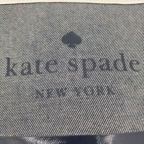 ケイトスペード Kate spade ロゴプリント レザータッセルキャンバスクラッチバッグ レディース ONE SIZE