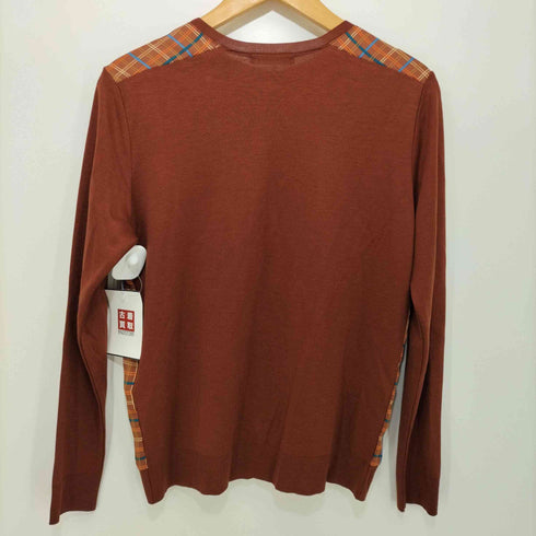 ニューヨーカー NEWYOKER チェック切替ニットカーディガン レディース JPN:M