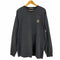 カーハートワークインプログレス Carhartt WIP L/S VISTA TA ガーメントダイ 、ロングスリーブビスタTシャツ メンズ import:L