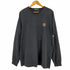 カーハートワークインプログレス Carhartt WIP L/S VISTA TA ガーメントダイ 、ロングスリーブビスタTシャツ メンズ import:L