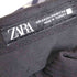ザラ ZARA アシンメトリーベルトループ ワイドストレートスラックス メンズ 44