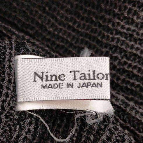 ナインテイラー Nine Tailor リネン混 サマーニット ビーニー メンズ
