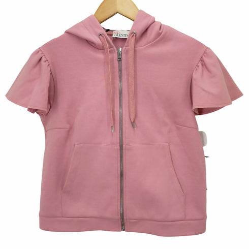 ヴァレンティノ Valentino RED Valentino半袖ジップアップパーカー レディース XS