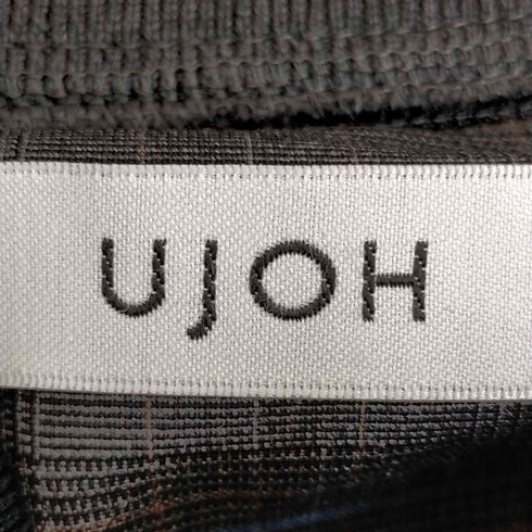 ウジョー Ujoh グレンチェックワンピース サイドライン レディース JPN:2