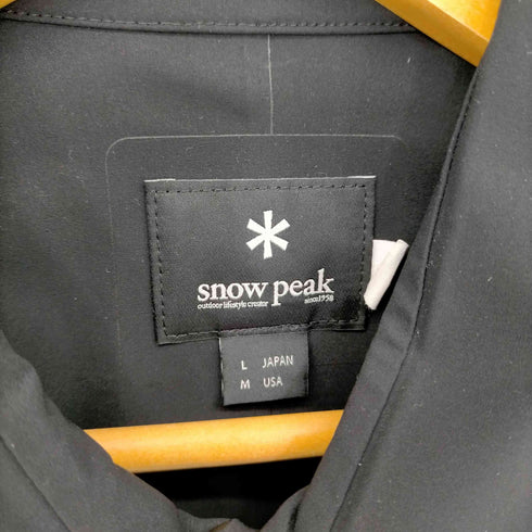 スノーピーク Snow Peak DRY STRETCH SHIRT メンズ JPN:L