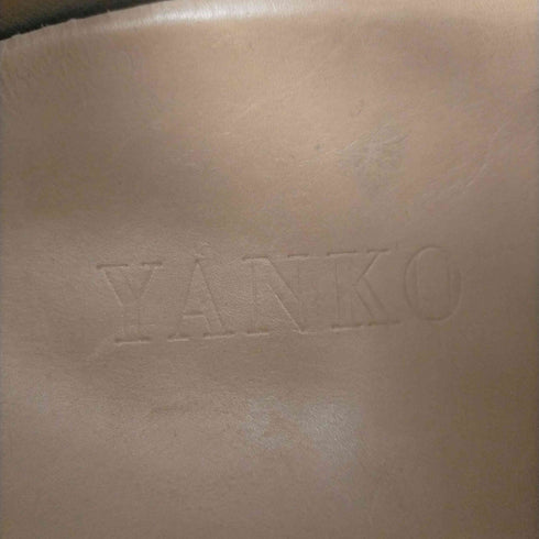 ヤンコ yanko Uチップ 内羽根式 レザース二ーカー メンズ 6 1/2