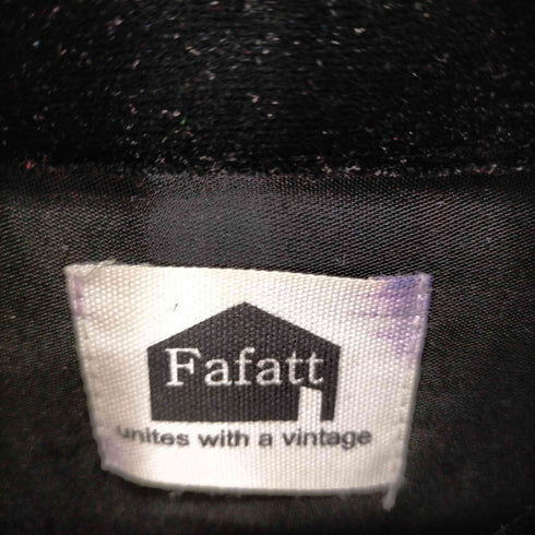 ファーファット FAFATT ネイティブ柄 ベロアトラックジャケット メンズ