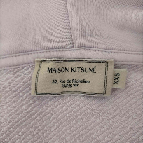 メゾンキツネ MAISON KITSUNE メゾンキツネ Fox-logo Cotton Hoodie レディース XXS
