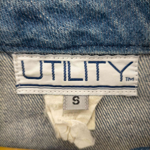 ユーティリティー Utility デザインデニムジャケット レディース JPN:S