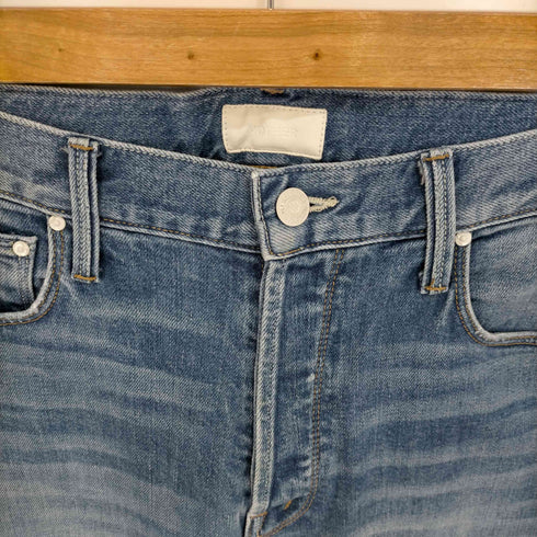 マザー mother THE NEAT CUFF ANKLE FRAY MNS DENIM カットオフデニム レディース 31