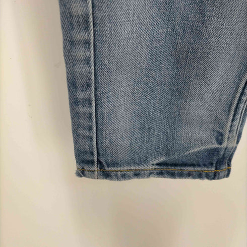 アッパーハイツ upper hights THE STELLA ストレッチスリムテーパードデニムパンツ ダメージ加工 レディース 24