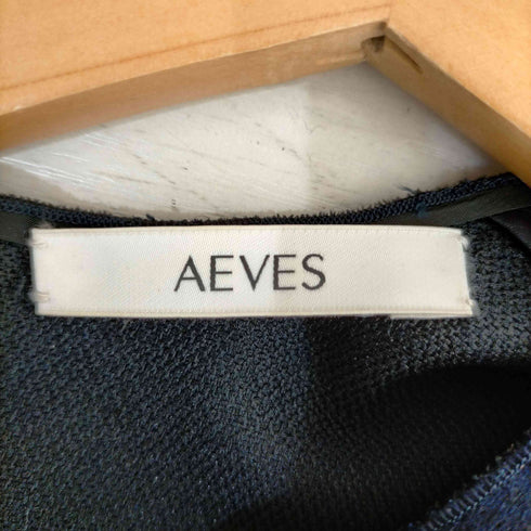 アエヴェス AEVES フランネルカーラドレス FLANNEL CARLA DRESS ワンピース レディース JPN:36