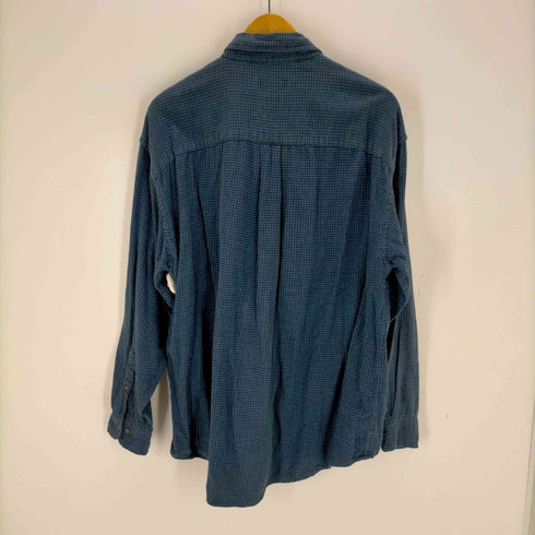 ヴァンヒューゼン VANHEUSEN 90s ボタンダウンチェックネルシャツ メンズ import:XL