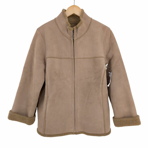 Anis TOKYO STYLE フェイクムートンコート スタンドカラー 裏ボア レディース JPN:L