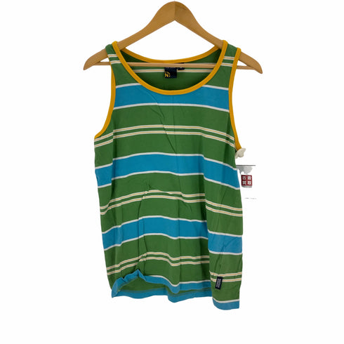 ノーティカ NAUTICA 00s ボーダータンクトップ メンズ import:S