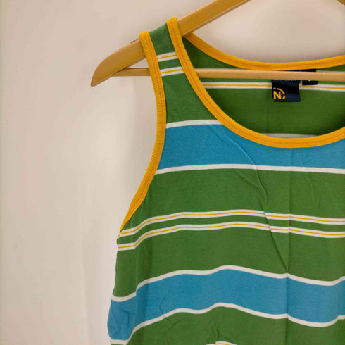 ノーティカ NAUTICA 00s ボーダータンクトップ メンズ import:S