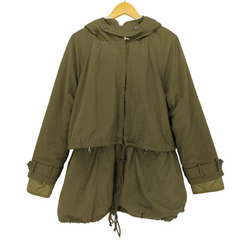 マチェット machatt キルティングライナー付き ボア モッズコート レディース