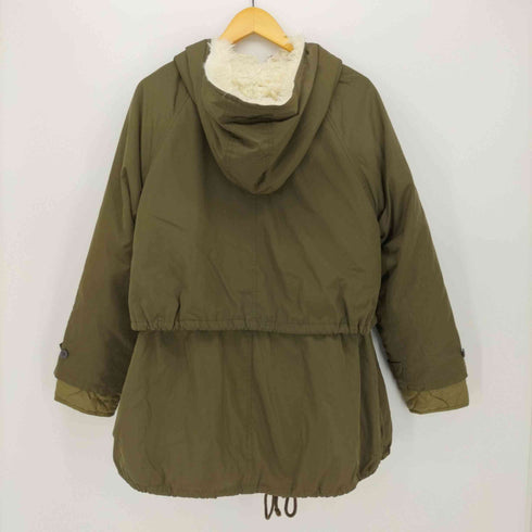 マチェット machatt キルティングライナー付き ボア モッズコート レディース