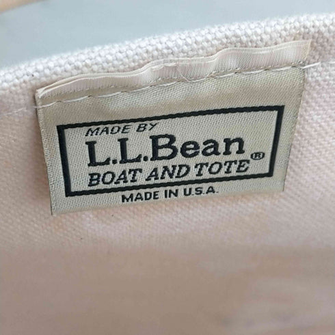 エルエルビーン L.L.Bean USA製 ボートアンドトート H刺繍 キャンバストート メンズ