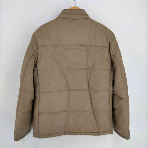 ラドメスメンズビギ Radmess MENS BIGI 中綿ジャケット ジャンパー ミドル ジップアップ ハイネック フェイクレザー メンズ JPN:L