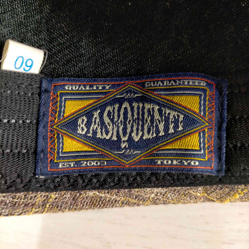 ベーシックエンティ BASIQUENTI 中折れ ツイードハット メンズ 60