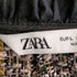 ザラ ZARA ツイード フリル付ブラウス レディース import:L