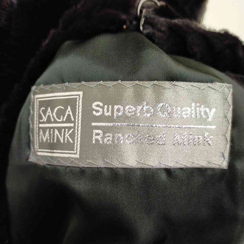 サガミンク SAGA MINK 銀サガ ファーコート レディース